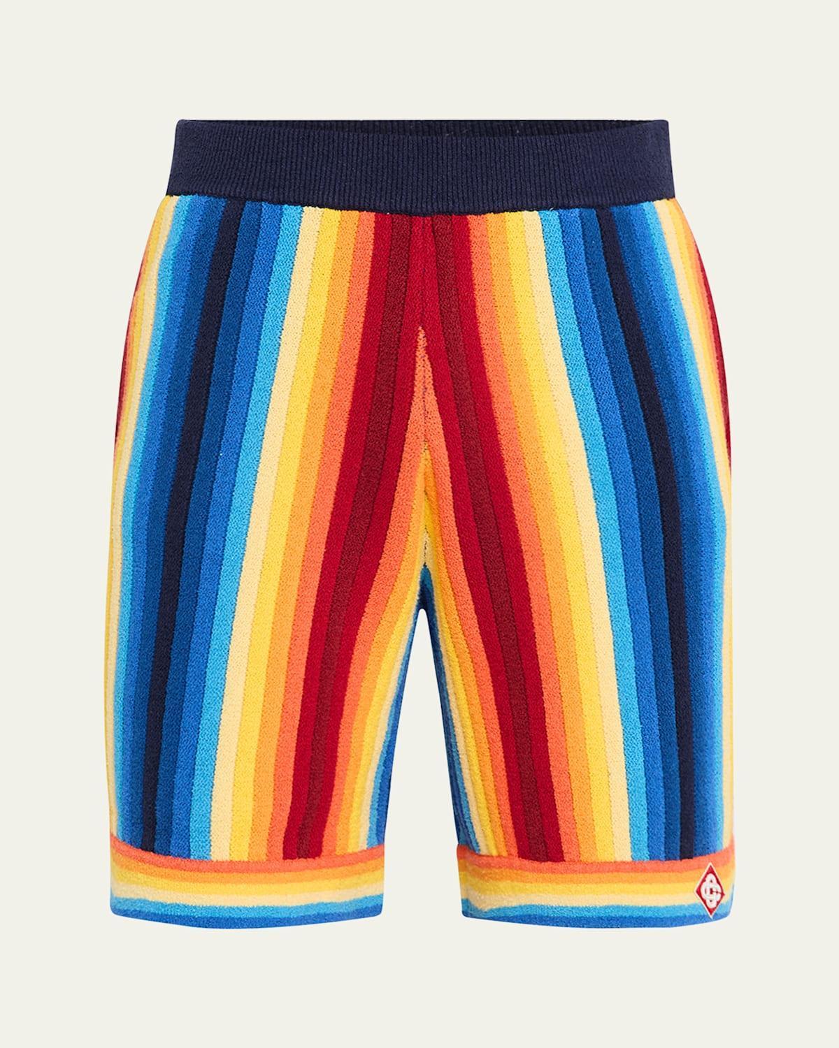 Mens Gradient Toweling Shorts Product Image