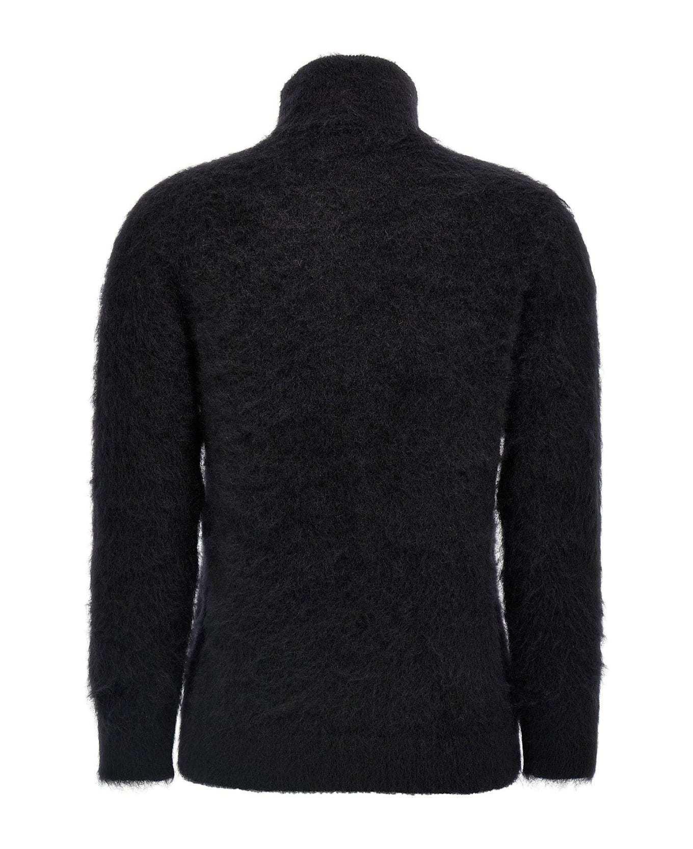ALBERTA FERRETTI Long-sleeved Sweater In Black Product Image