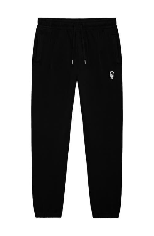 Dalix Mens Astronaut Heavy Weight Fleece Sweatpant in Black at Nordstrom, Size X-Large Product Image