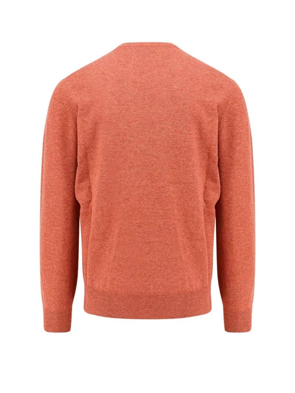 BRUNELLO CUCINELLI Sweater In Orange Product Image