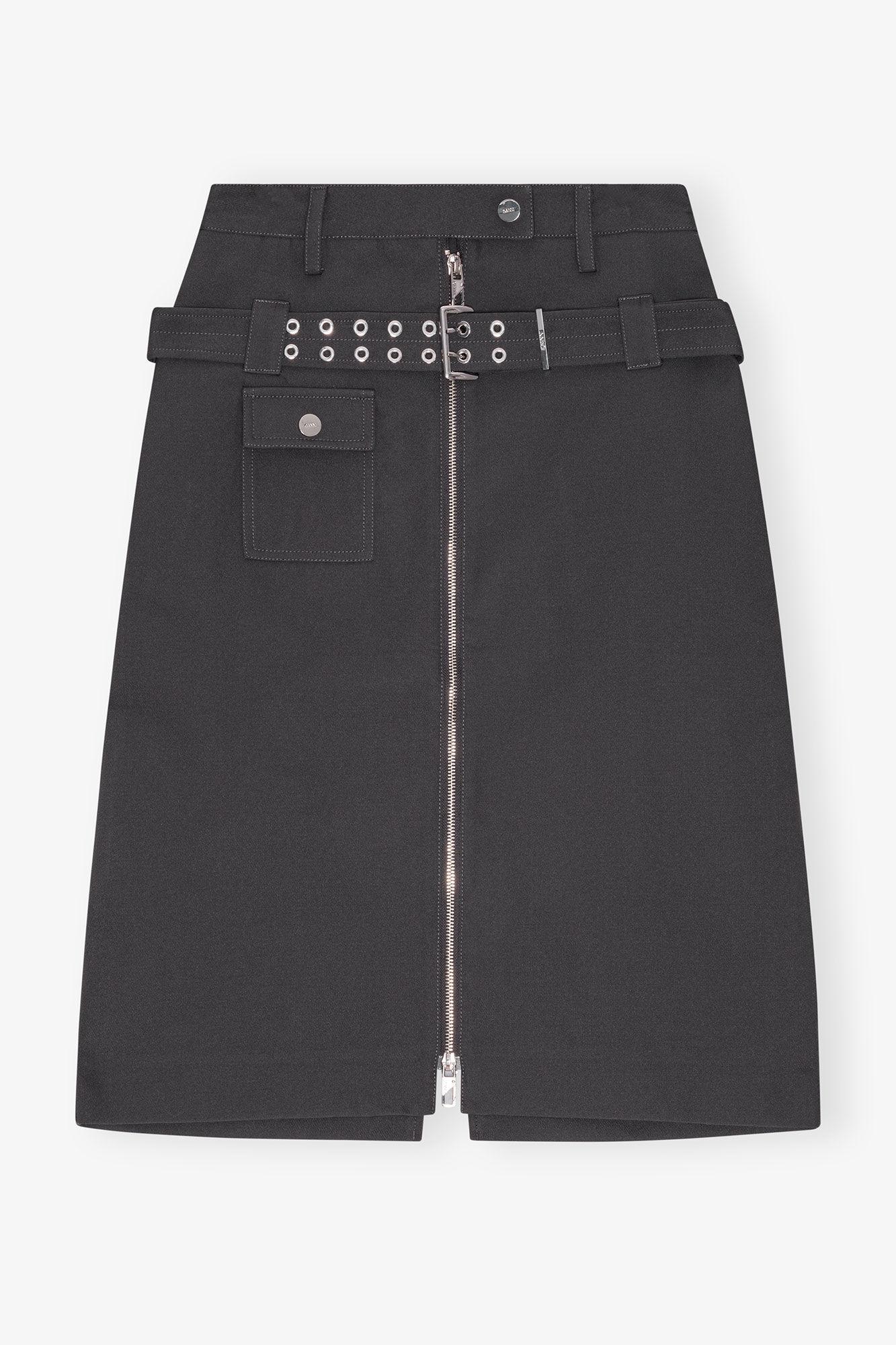 Black Bonded Crepe Blazer Product Image