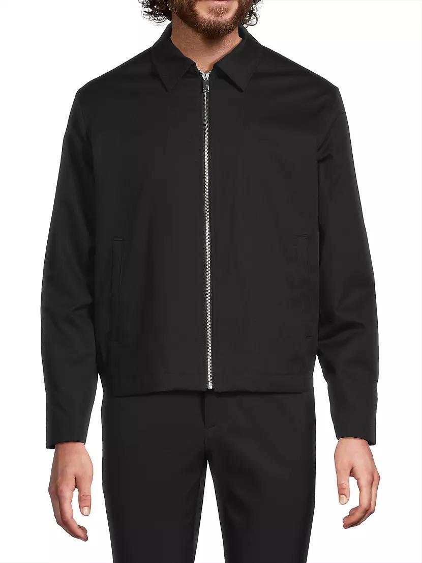Stretch Cotton Twill Jacket Product Image