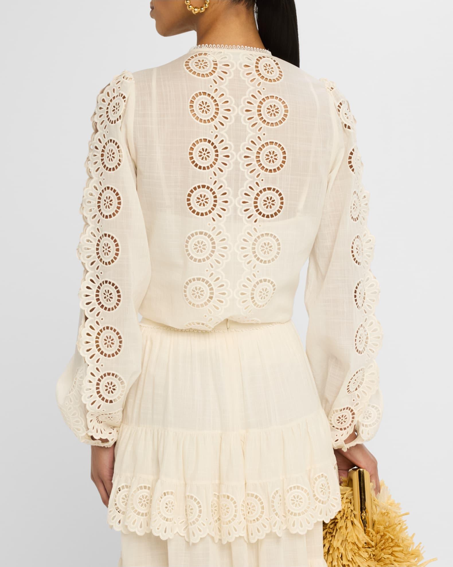 Lucky Embroidered Blouse Product Image