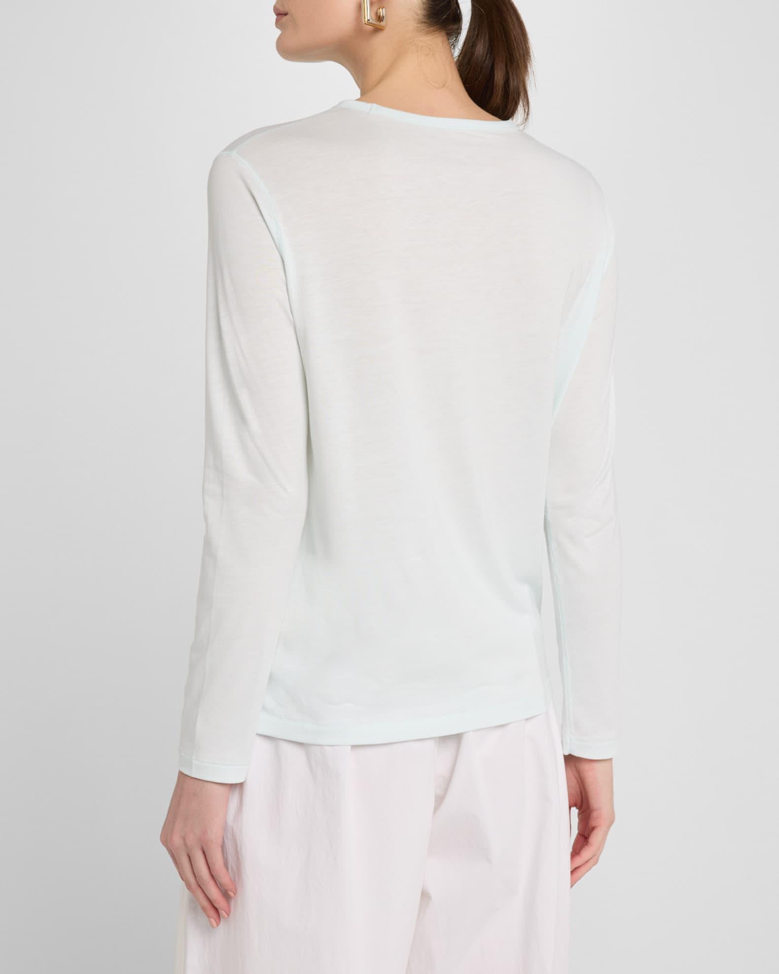 Lyocell Cotton Crewneck Tee Product Image