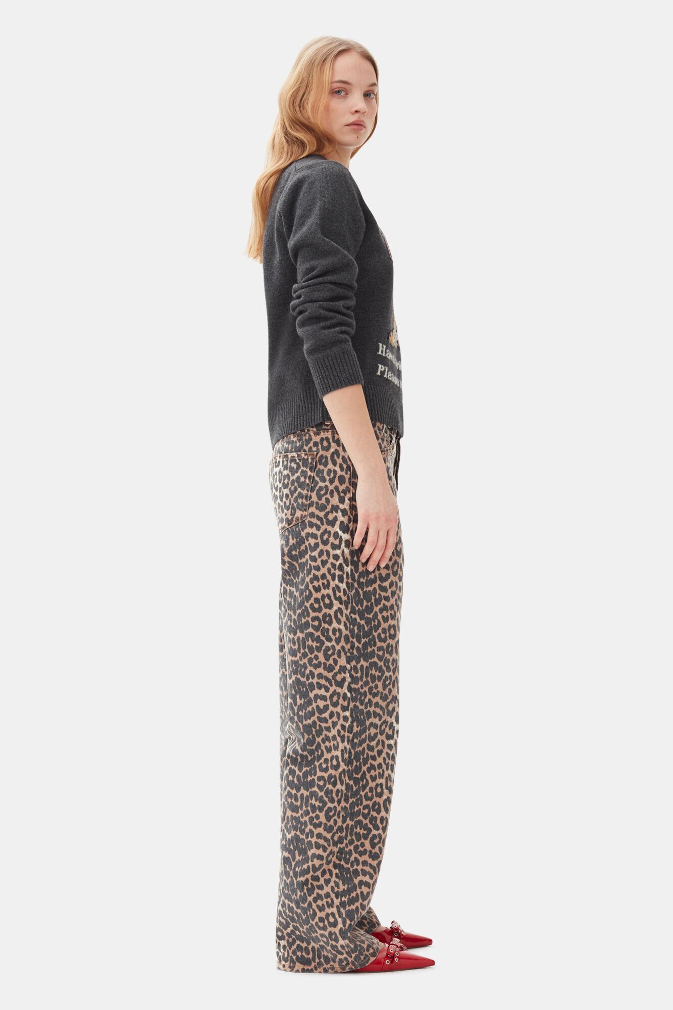 Dark Grey Graphic Tiger Sweater Product Image