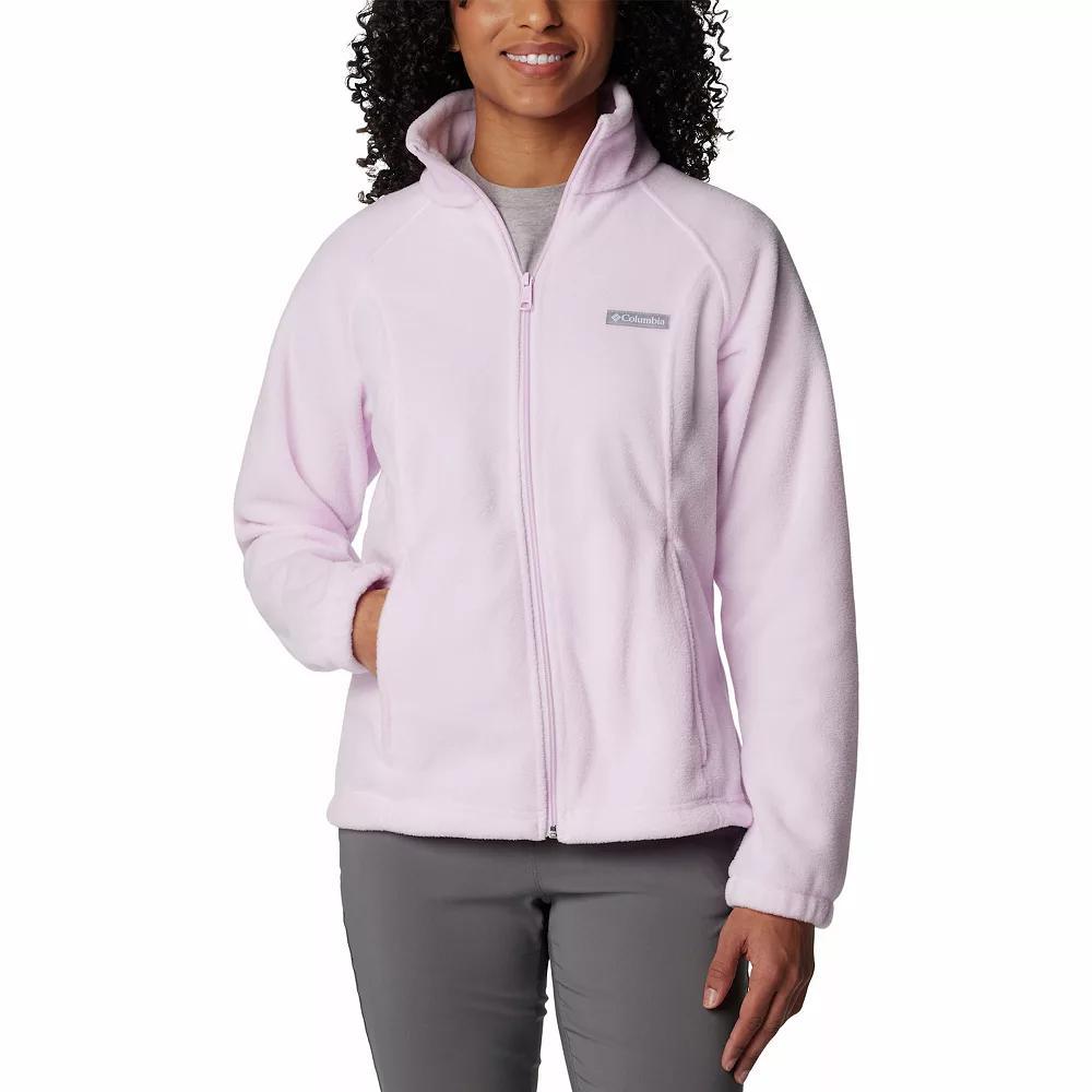 Womens Columbia Benton Springs Zip-Front Fleece Jacket Columbia Blue Product Image