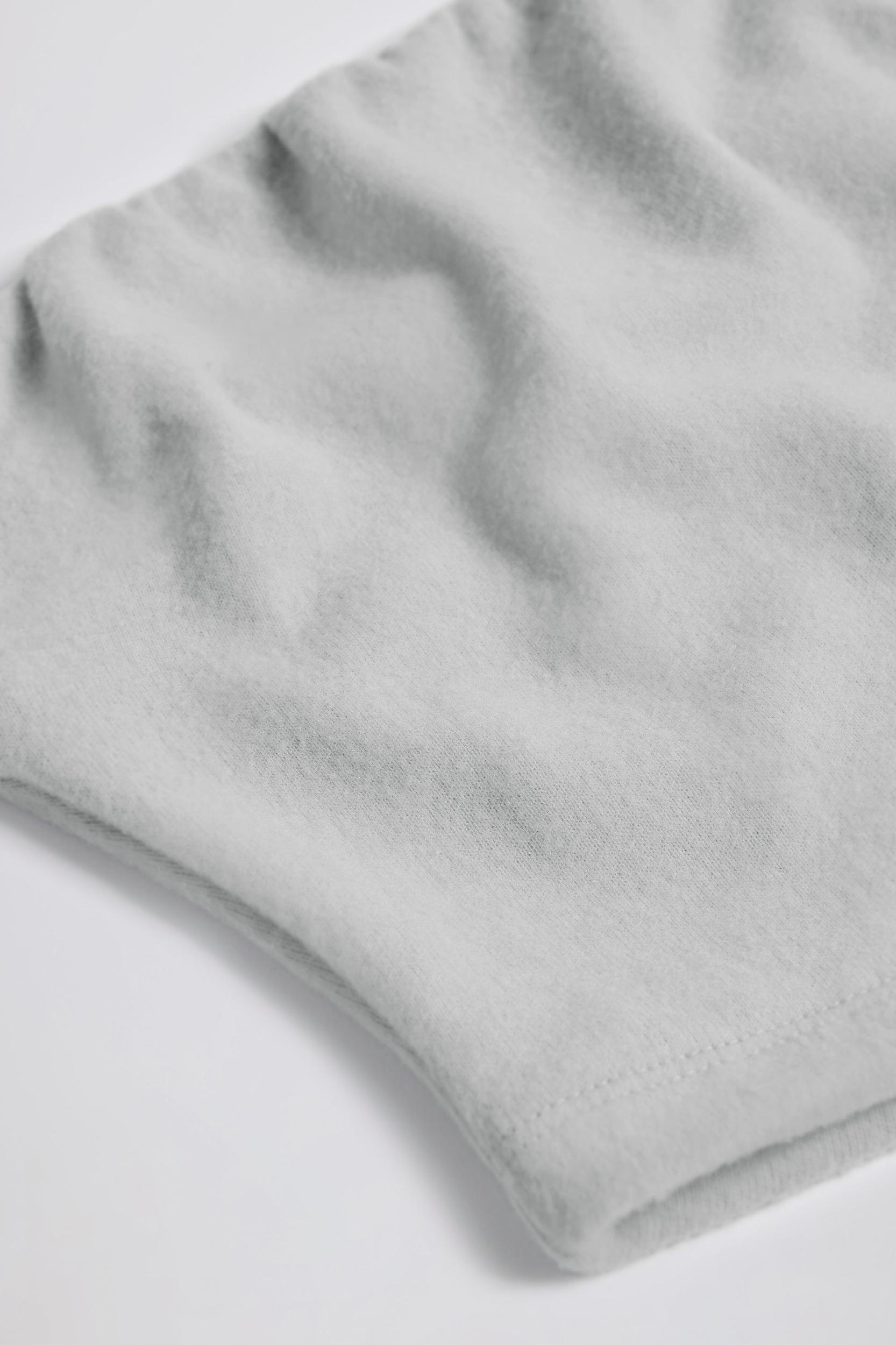 Brushed Jersey Bandeau Top in Fog Grey Female Product Image
