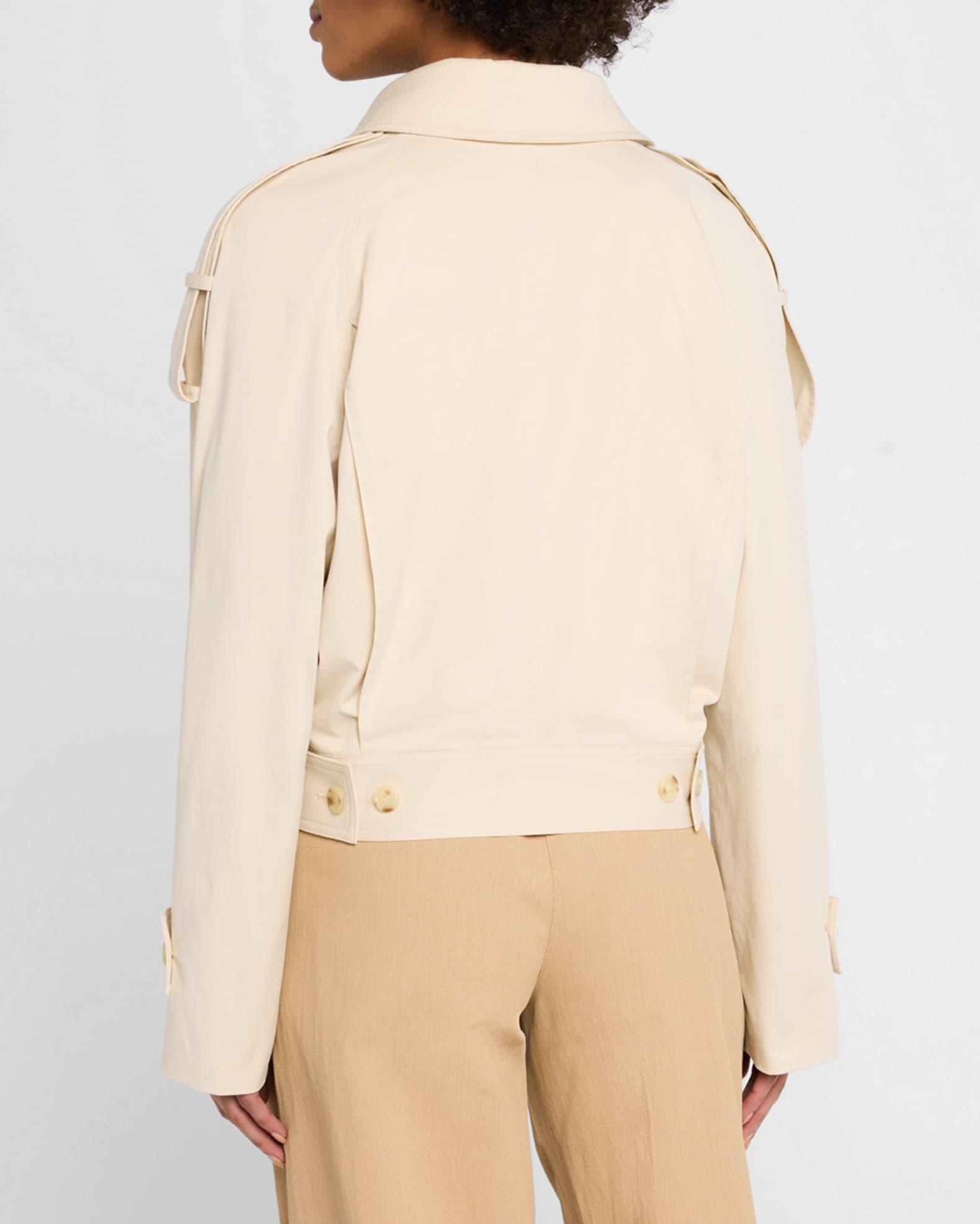 Miles Oversized Stretch Cotton Jacket Product Image