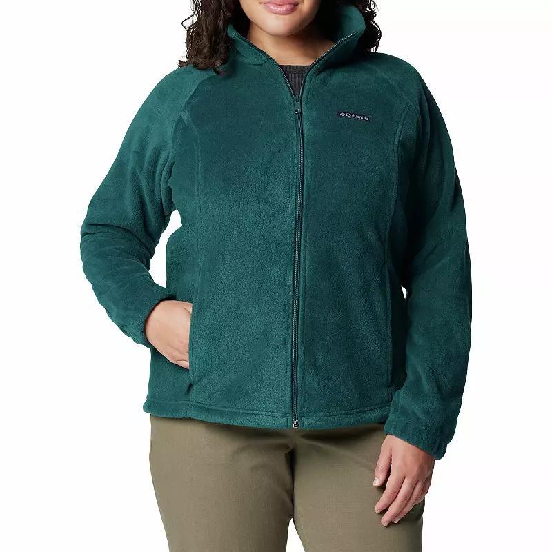 Plus Size Columbia Benton Springs Full-Zip Fleece Jacket, Women's, Size: 1XL, Alpenglow Product Image
