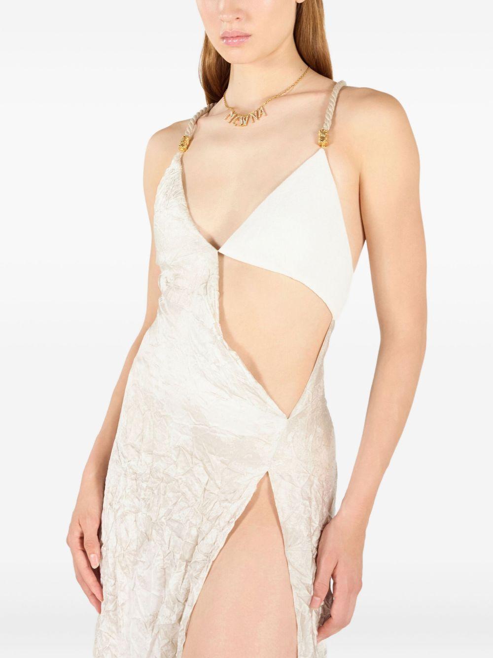 crease-effect dress Product Image