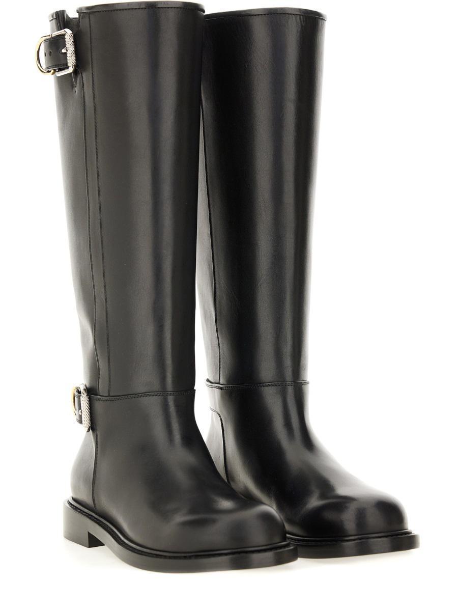 GIVENCHY Voyou Flat Boot In Multicolor Product Image