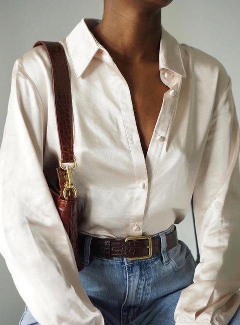 Vintage Vibes Shirt Champagne Product Image