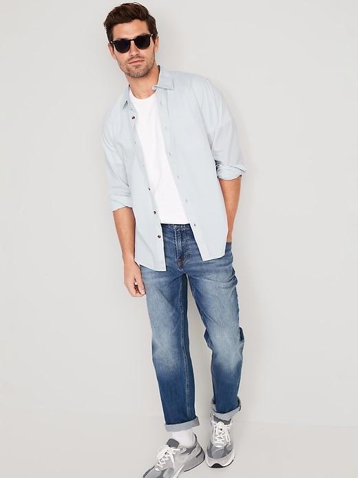 Slim-Fit Built-In Flex Everyday Shirt Product Image