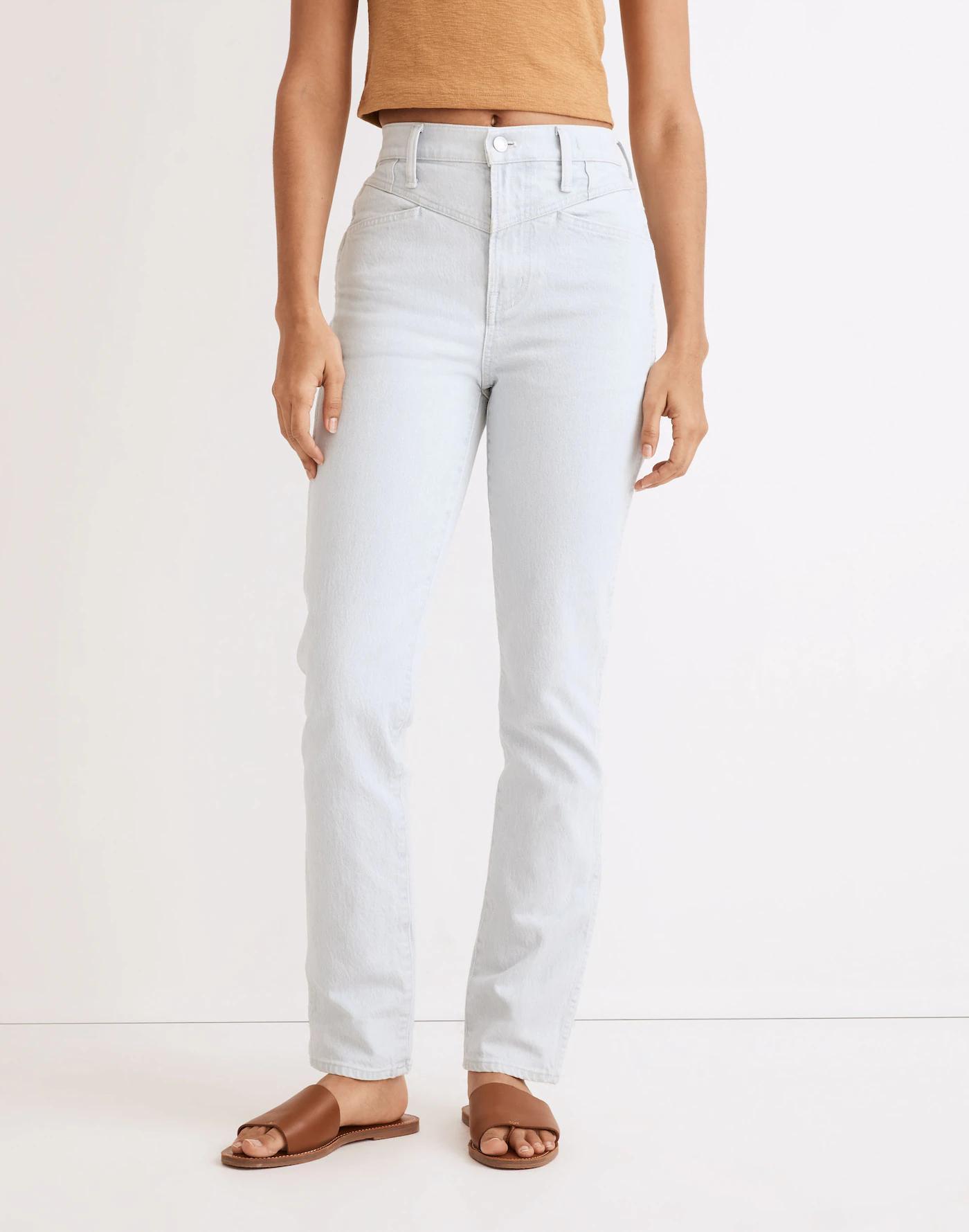 The Perfect Vintage Jean in Blaketon Wash: Retro Yoke Edition Product Image