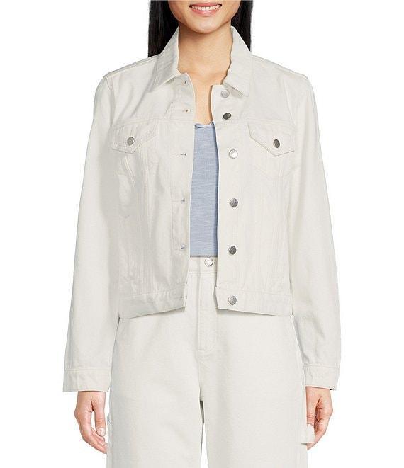 Chelsea & Violet Florence Denim Button Front Jacket Product Image