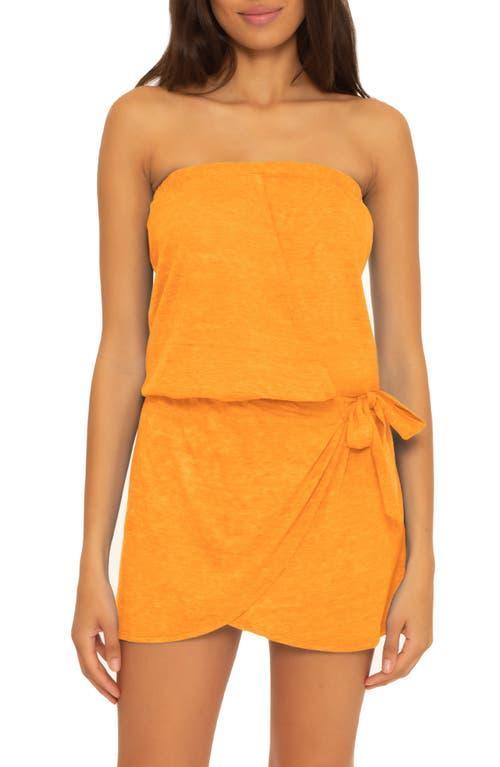 BECCA Beach Date Mock Sarong Dress Cover-Up Burst) Women's Swimwear Product Image
