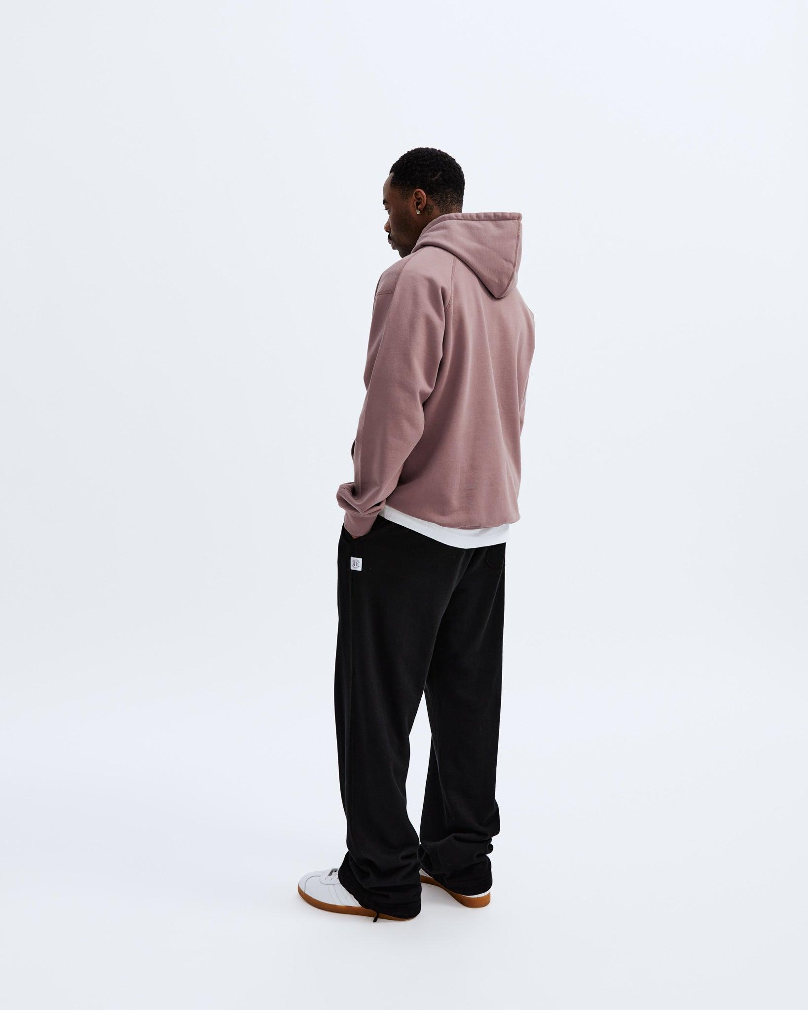 Midweight Terry Relaxed Hoodie - Vault Male Product Image
