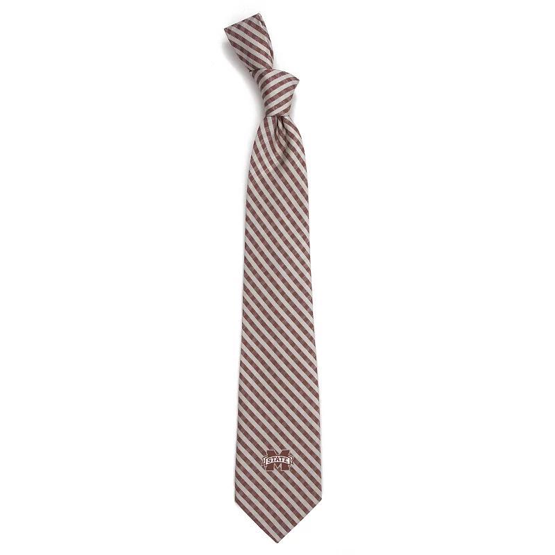 Men's West Virginia Mountaineers Gingham Tie, Team Product Image