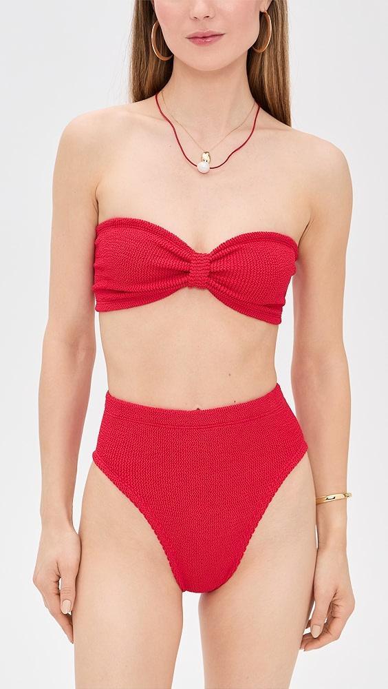 Hunza G High Waist Bikini Bottoms | Shopbop Product Image