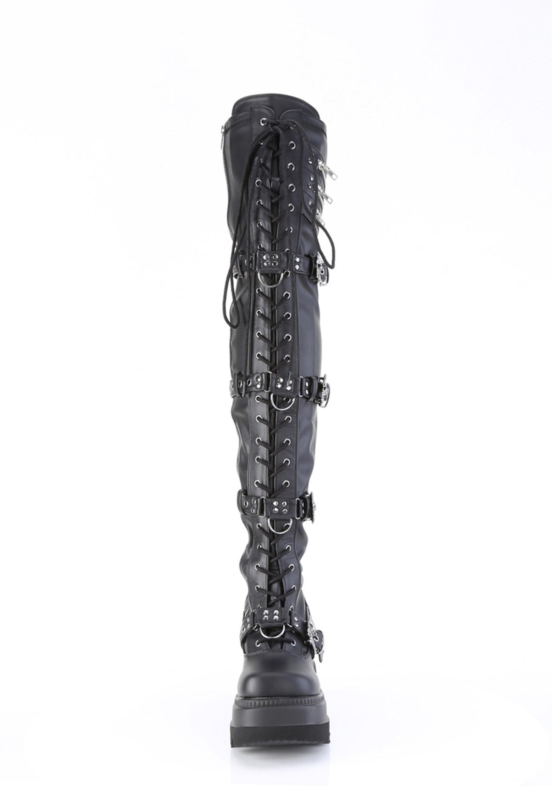 Shaker-420 Thigh-High Boots Product Image
