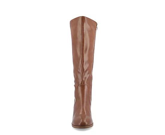 Journee Tru Comfort Foam™ Women's Romilly Calf Boots, Size: 6.5, Black Product Image