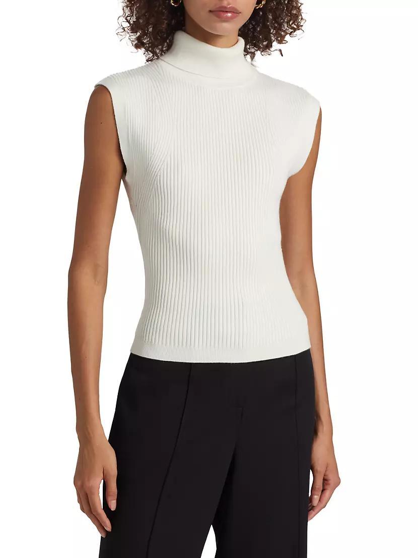 Kinley Rib-Knit Sleeveless Top Product Image