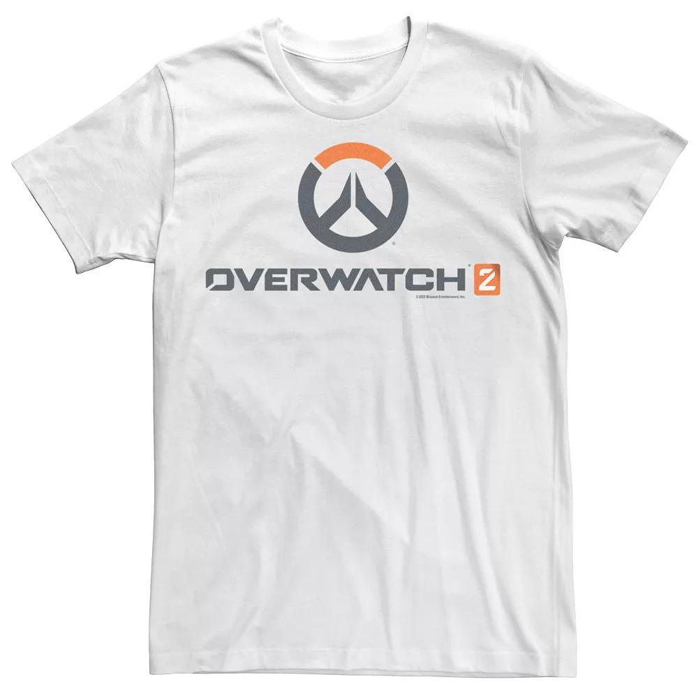 Men's Overwatch 2 Video Game Logo Graphic Tee, Size: XL, White Product Image