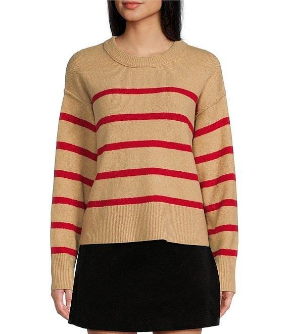 Copper Key Striped Crewneck Sweater Product Image