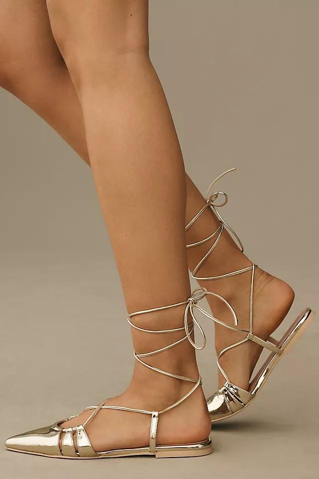 Pretty Ballerinas Ella Lace-Up Flats Product Image