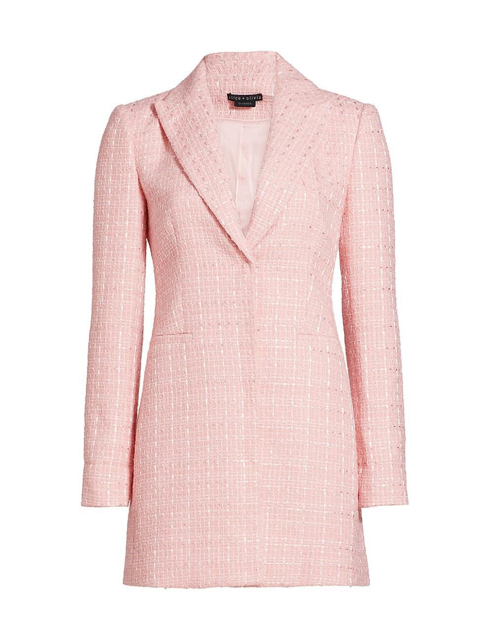 Womens Justin Tweed Blazer Minidress Product Image
