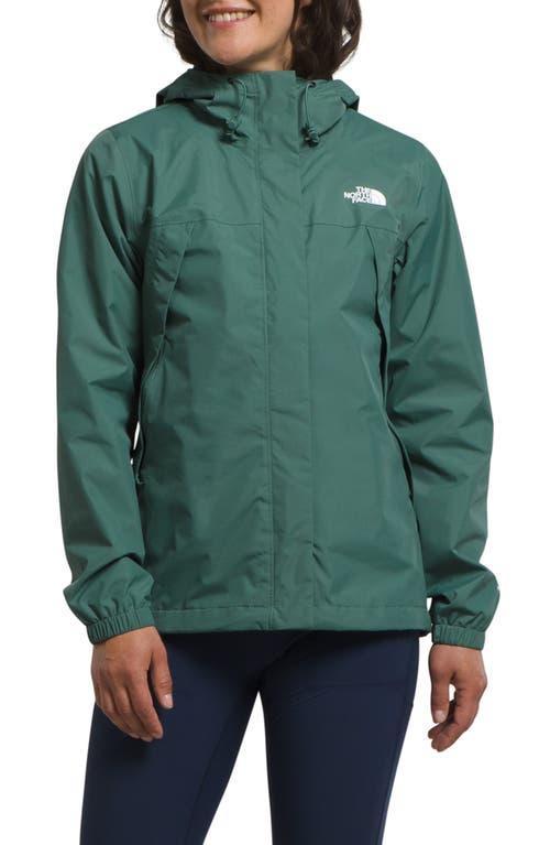 The North Face Antora Jacket (Smoked Pearl) Women's Clothing Product Image