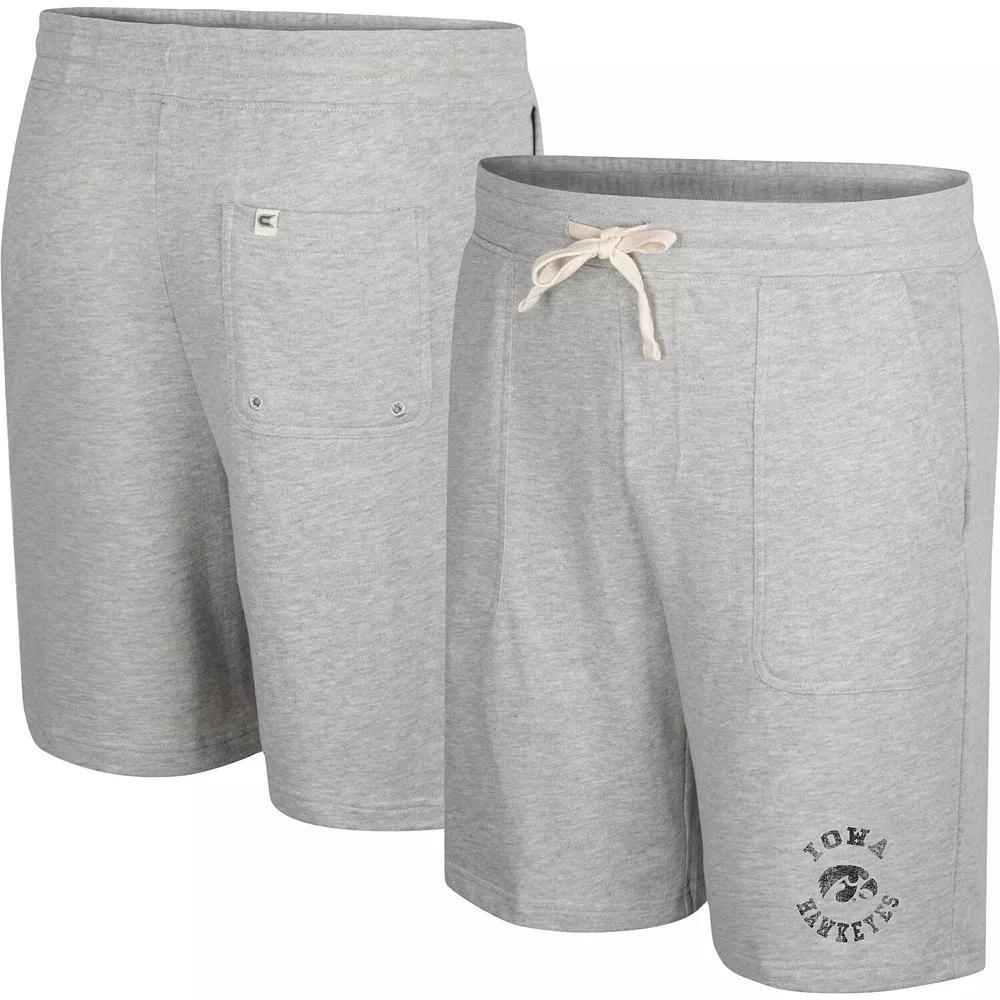 Men's Colosseum Heather Gray Syracuse Orange Love To Hear This Terry Shorts, Size: Medium, Grey Product Image