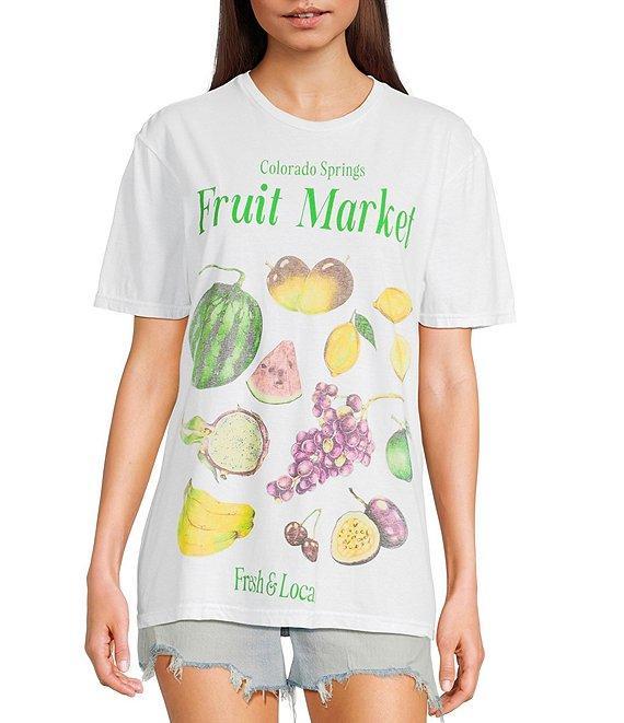 Philcos Fruit Market Graphic Short Sleeve T-Shirt Product Image