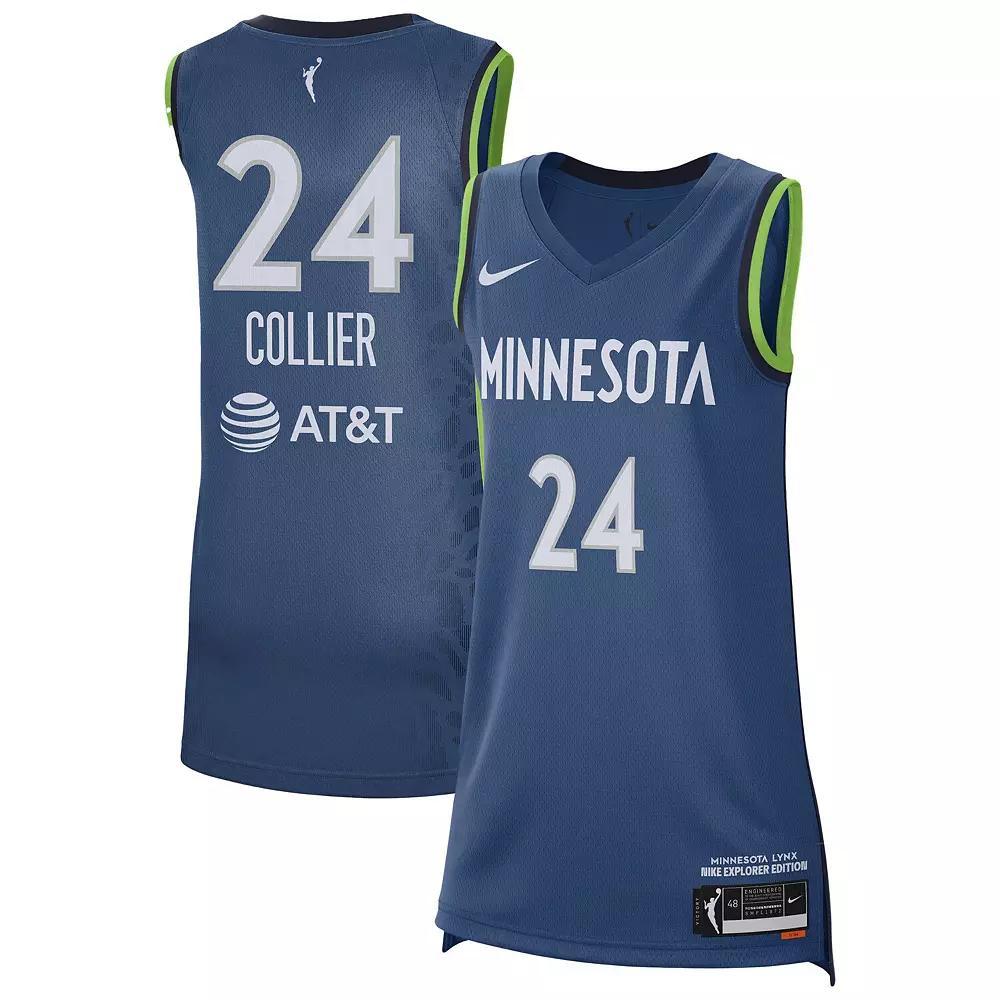 Women's Nike Napheesa Collier Blue Minnesota Lynx Victory Swingman Jersey, Size: Medium, Wnb Blue Product Image