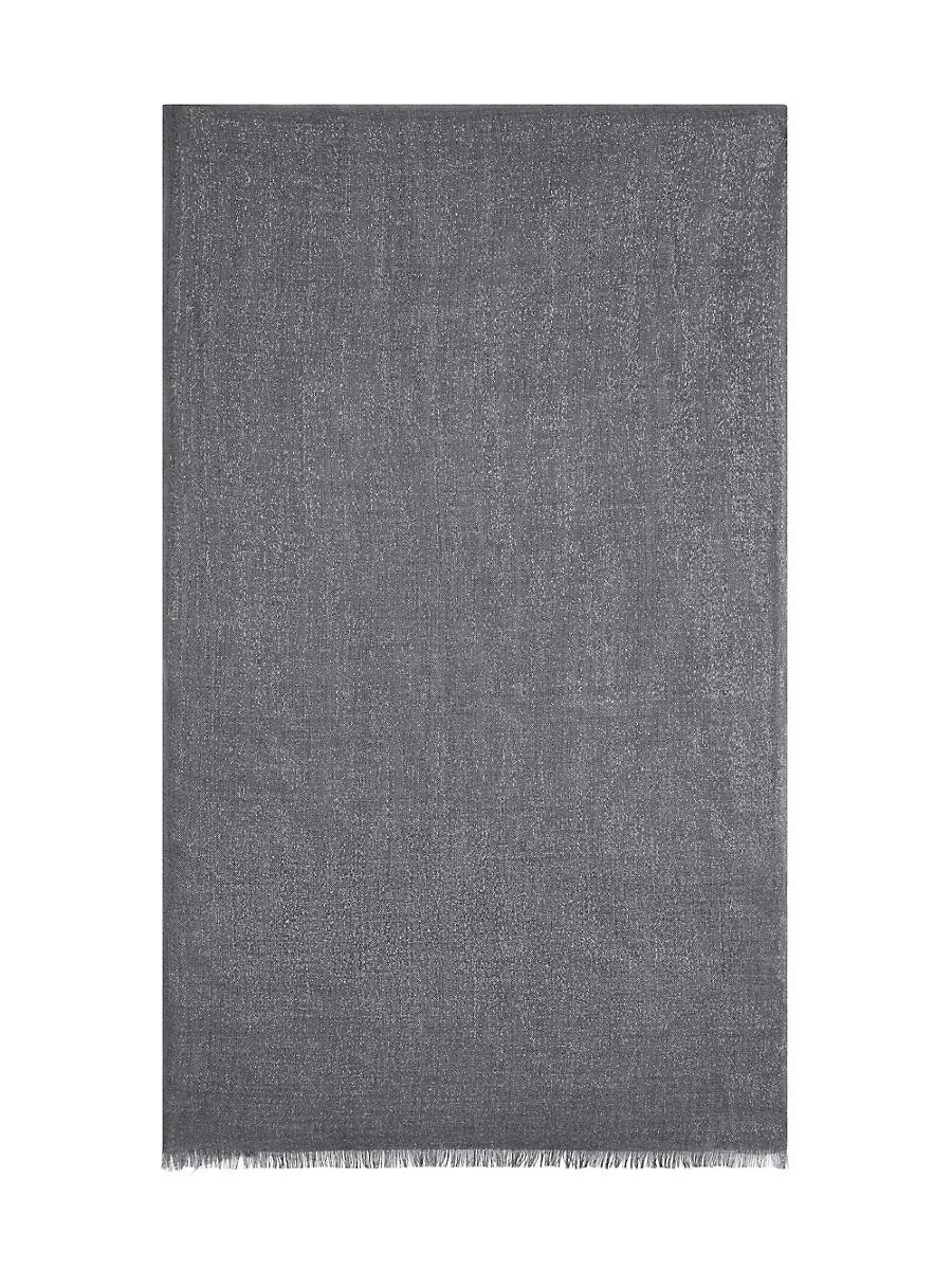 Womens Cashmere and Silk Sparkling Scarf Product Image