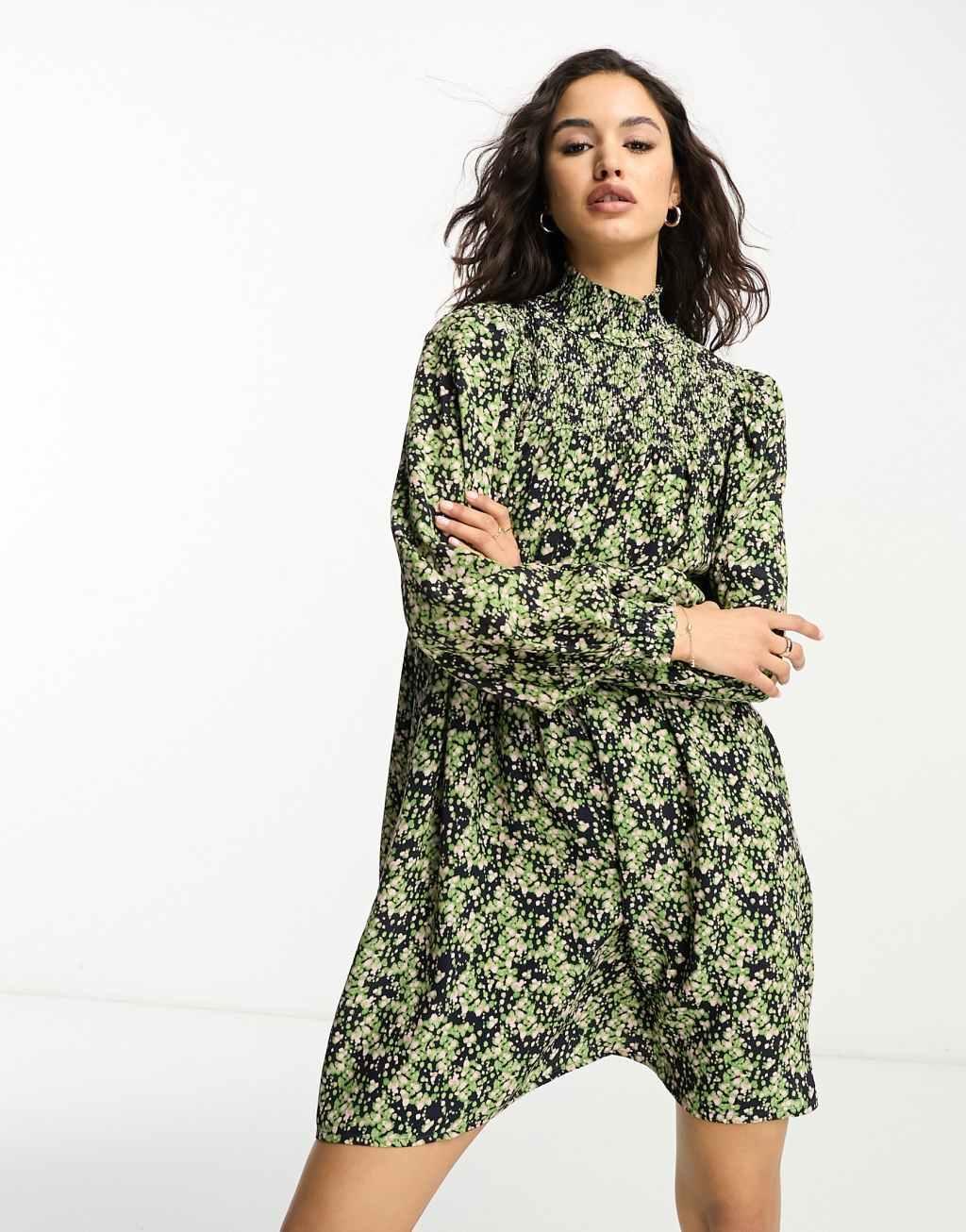 Whistles shirred smock dress Product Image