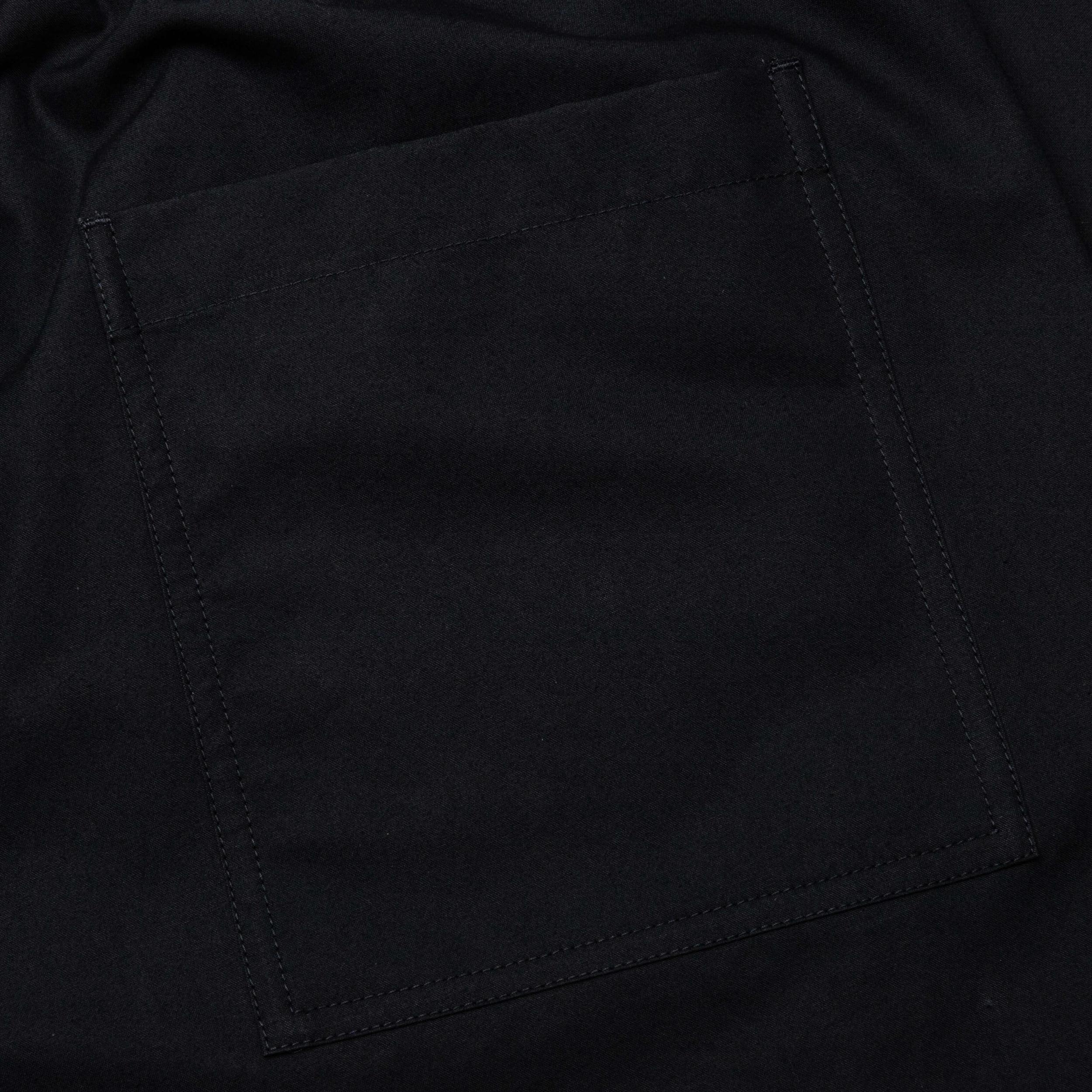 Straight Leg Wool Trouser - Black Male Product Image