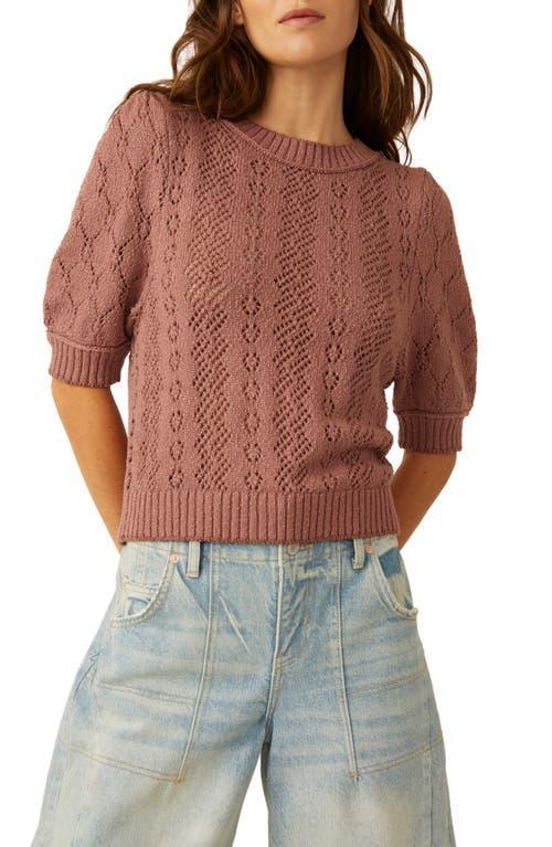 Free People Eloise Pullover (Falling Water Combo) Women's Sweater Product Image