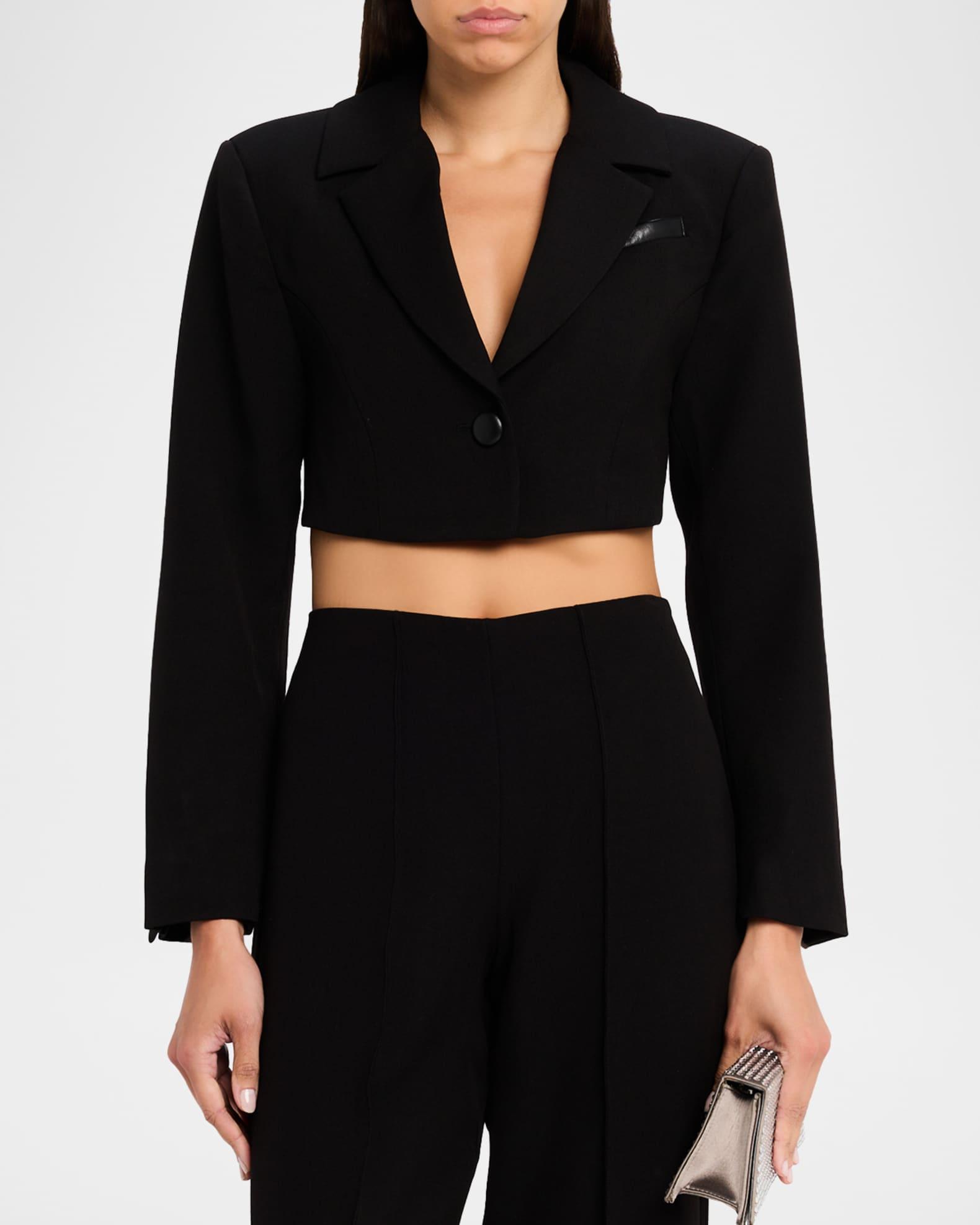 Felice Cropped Blazer Product Image