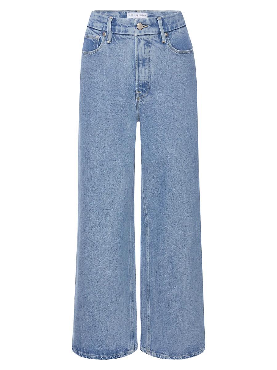 Womens Soft Tech Good Skate Wide Crop Jeans Product Image