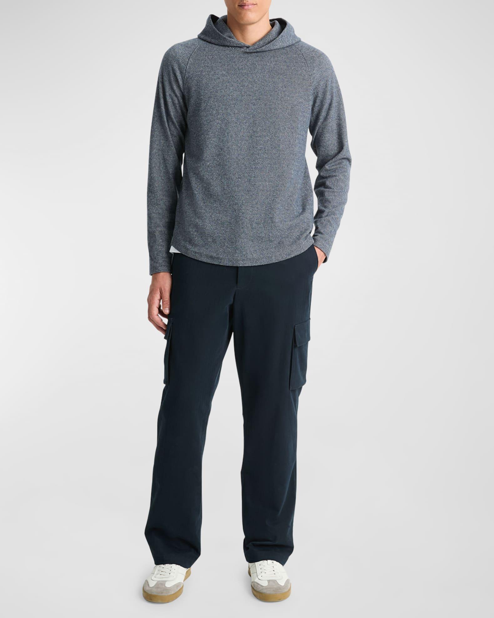 Men's Broken Twill Pullover Hoodie Product Image