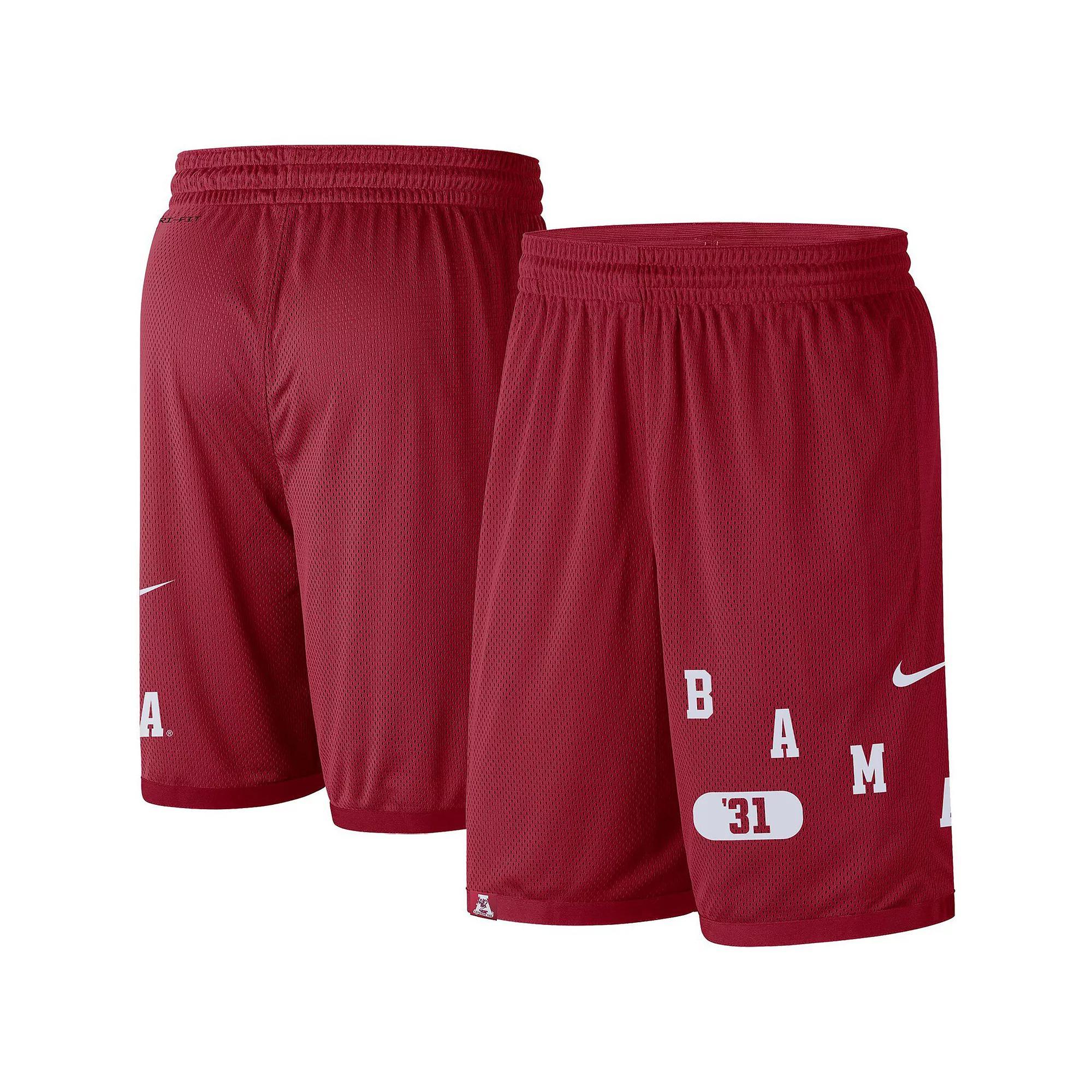 Men's Nike Crimson Alabama Crimson Tide Wordmark Performance Shorts, Size: Small, Red Product Image