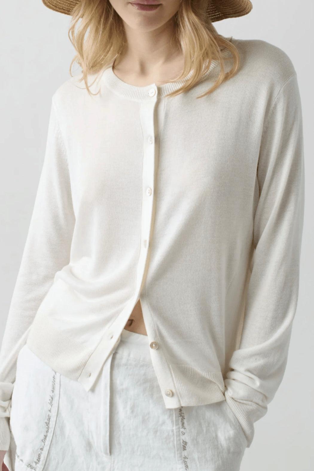 Silk Blend Cardigan Product Image