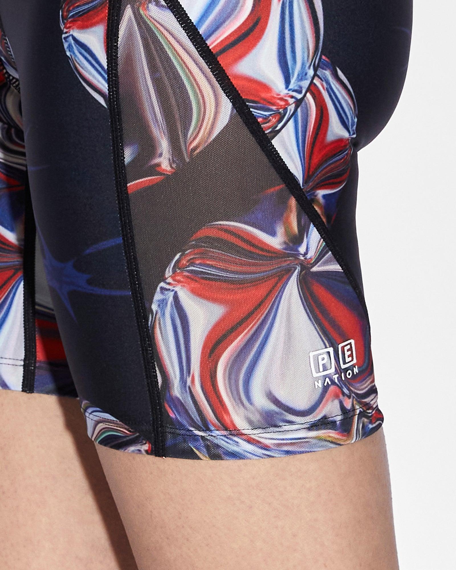 KSUBI X P.E NATION BIKE SHORT WARPED Female Product Image