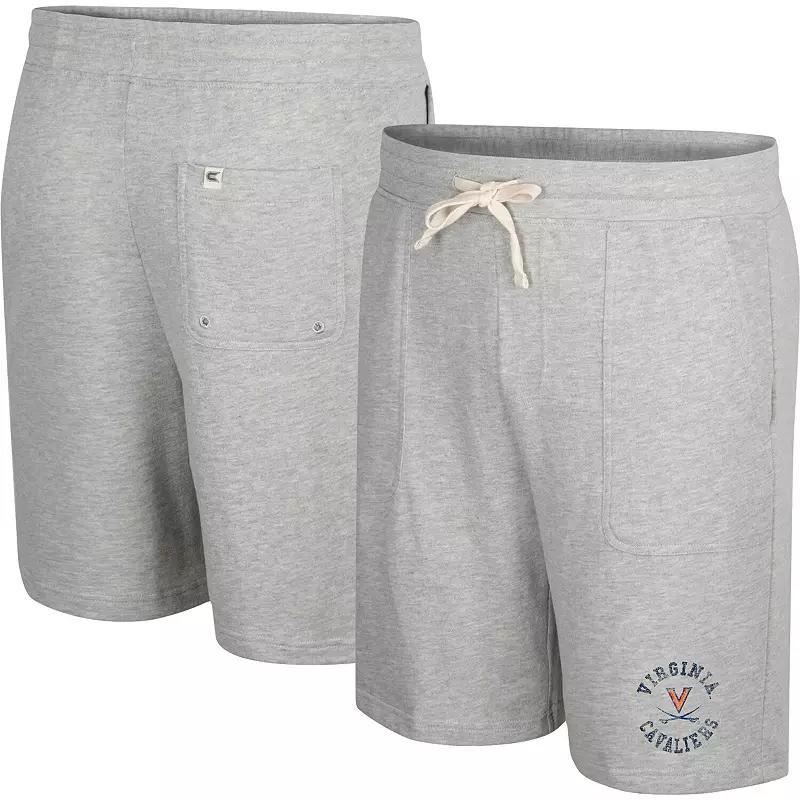 Men's Colosseum Heather Gray Syracuse Orange Love To Hear This Terry Shorts, Size: Medium, Grey Product Image