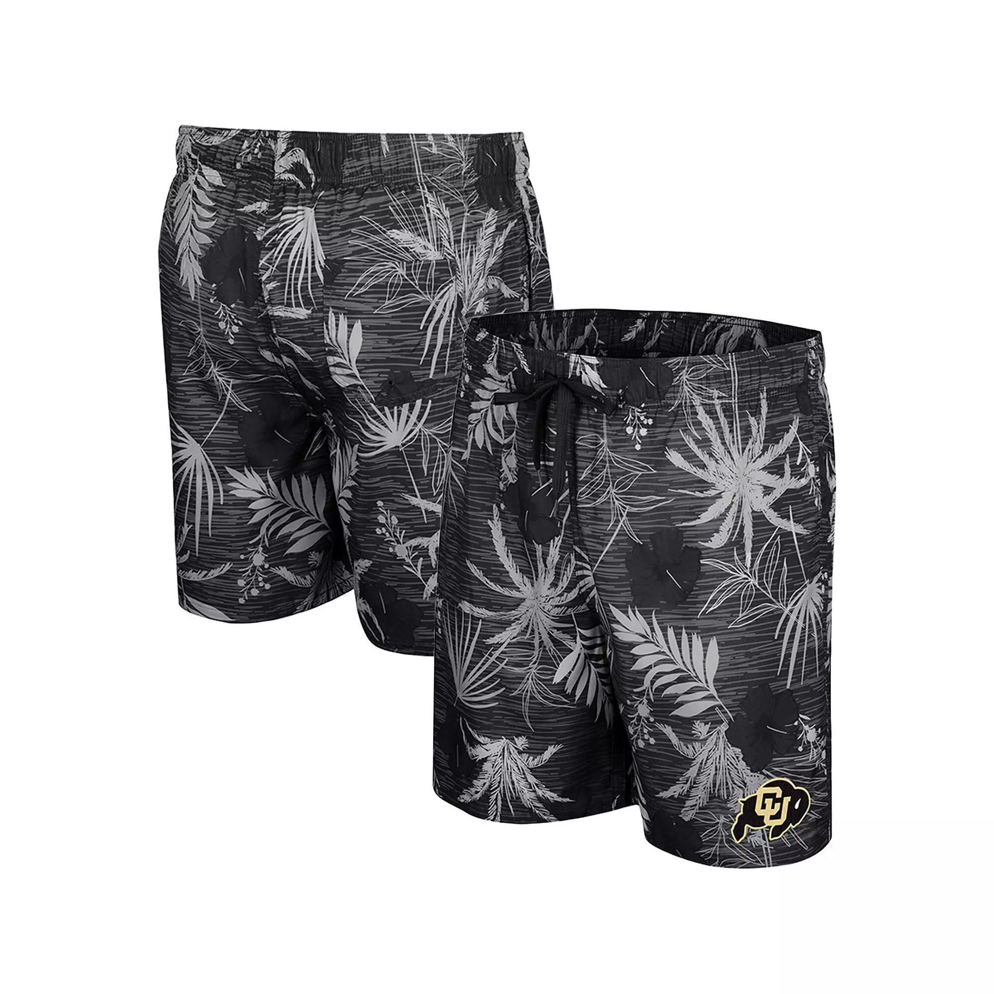 Men's Colosseum Black UCLA Bruins What Else is New Swim Shorts, Size: Medium Product Image