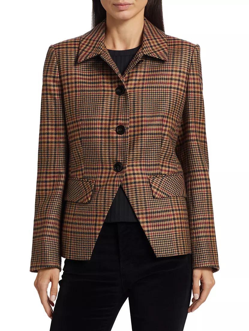 Aire Check Wool Dickey Jacket Product Image