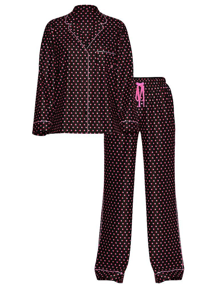 Satin Long Pajama Set Product Image