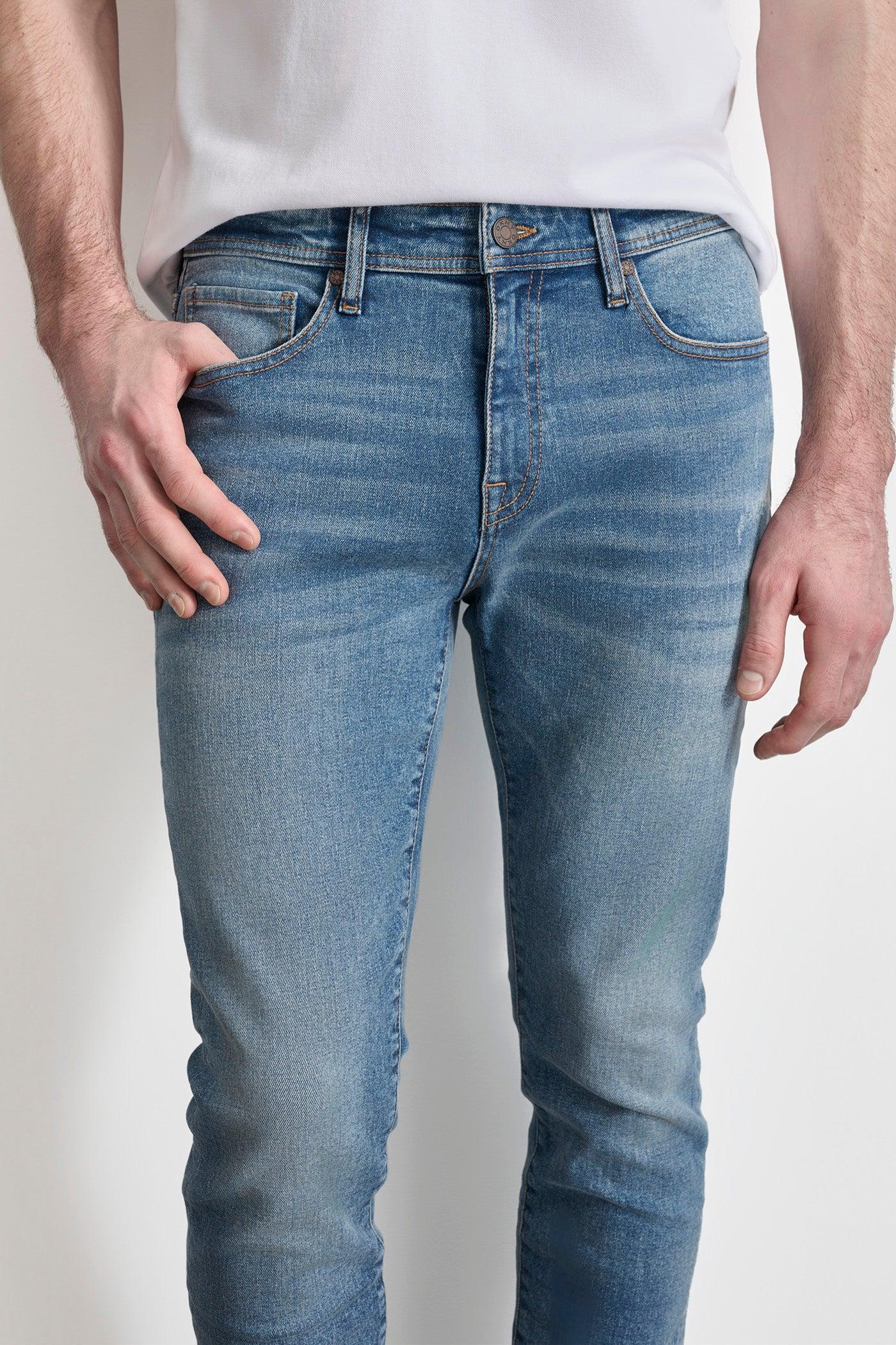 Skinny Light Wash Denim Product Image