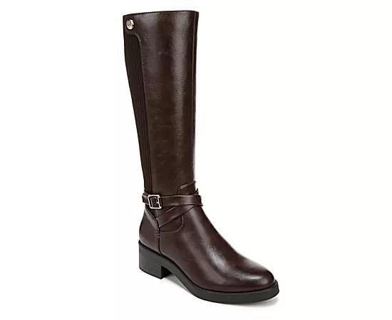 LifeStride Brittany Women's Tall Riding Boots in Regular and Wide Calf, Size: 10 Wide, Brown Product Image